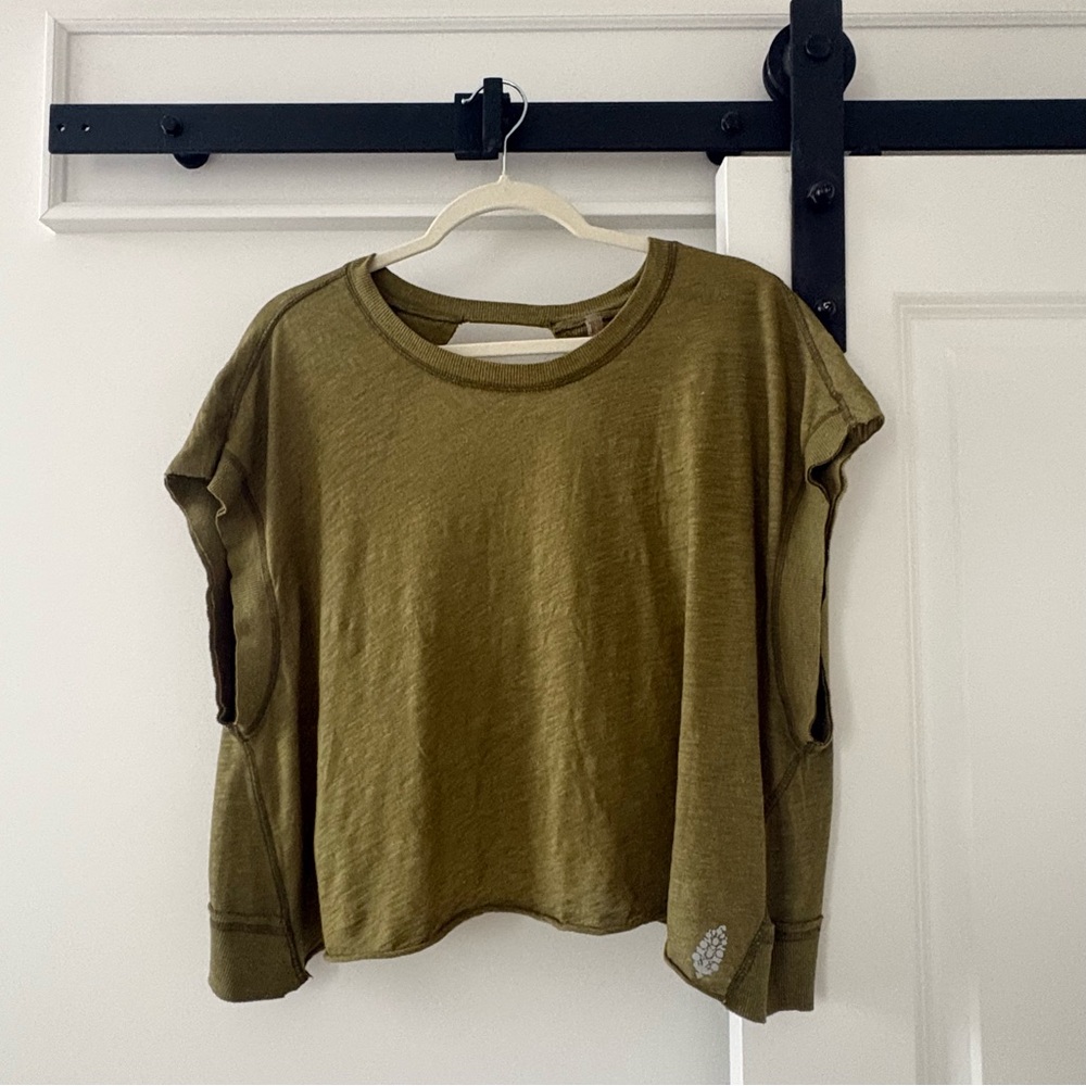 Free People My Time Tee - Seagrass